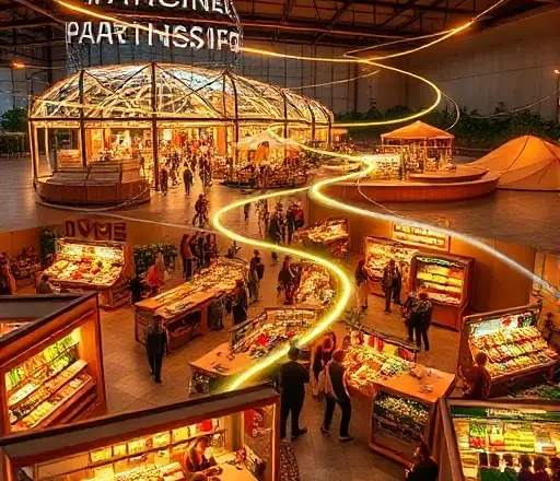 Освещения региональных рынков через уникальные Партнерство: возможности локального брендинга и совместного развития