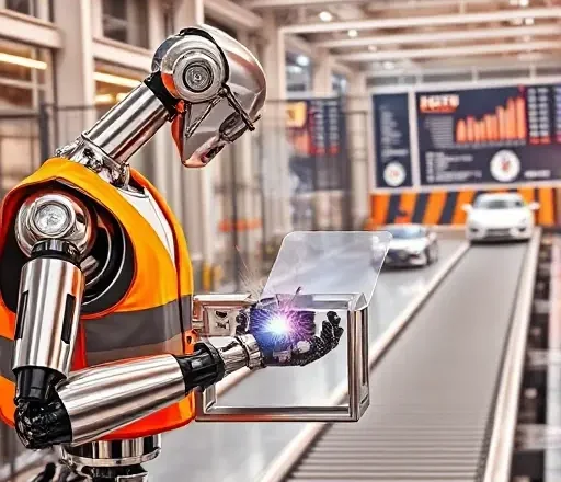 Эффективные системы автоматизации на производстве: пересмотр лучших роботов для сборки и их интеграции в современные линии.