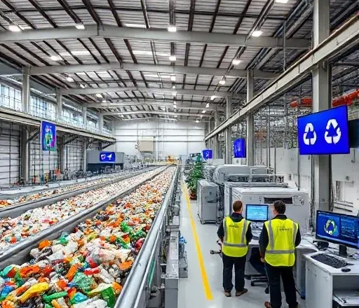 Новая автоматизированная линия по переработке отходов запущена на заводе в Татарстане, сокращая выбросы углекислого газа на 30%.