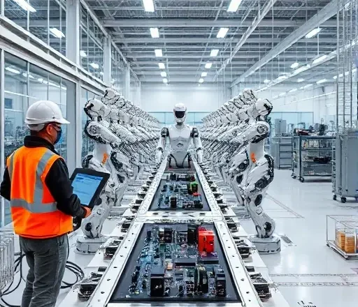 Компания внедряет интеллектуальные роботы для автоматизации сборочного цеха, снижая издержки и повышая качество продукции