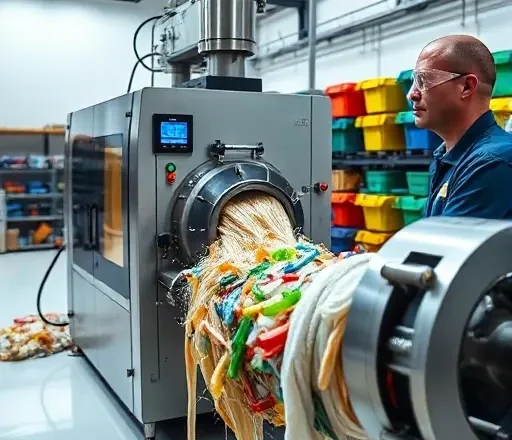 Инновационные экструдеры для переработки отходов: преимущества, технологии и перспективы применения в промышленности.