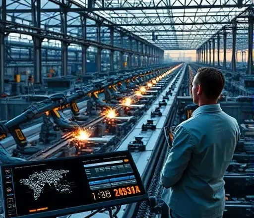 Российский промышленный гигант внедряет AI‑управляемые роботы для автоматизации сборочных линий