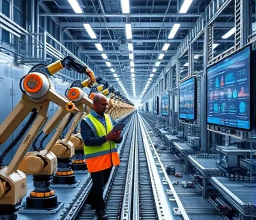 Умное производство: запуск роботизированного цеха для автоматической сборки электромобилей с адаптивными системами обучения