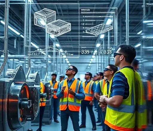 Оптимизация производственных процессов с помощью дополненной реальности: как AR меняет обучение операторов на предприятиях.